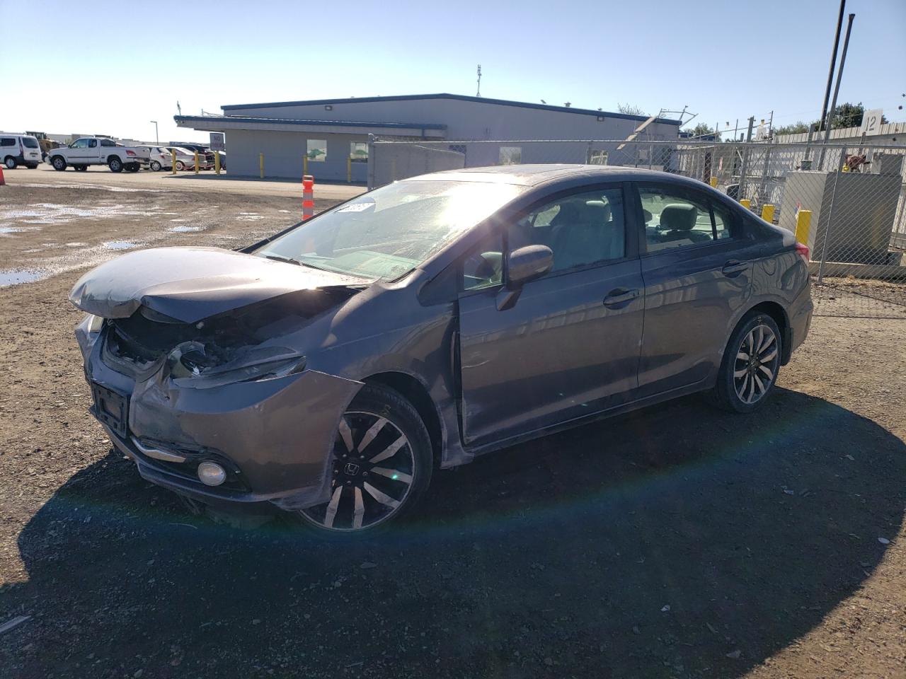 Obraz 1 z 2014 HONDA CIVIC EXL 2014 z VIN 2HGFB2F93EH511356