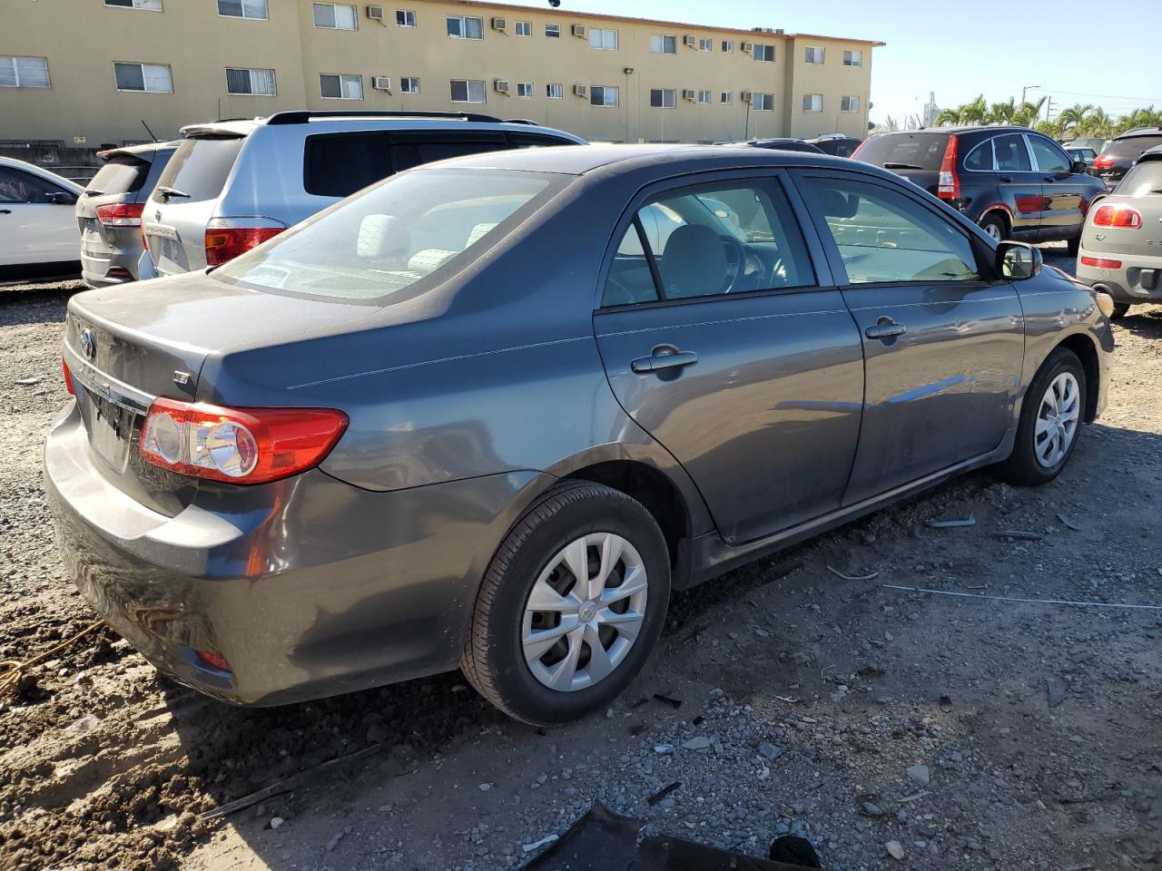 Image 3 of 2013 TOYOTA COROLLA BASE 2013 with VIN 5YFBU4EE9DP078331