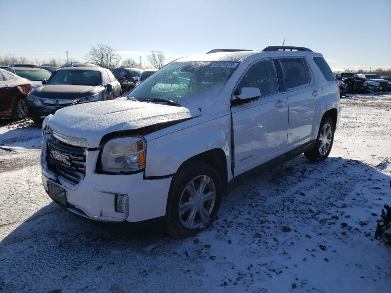 Image 1 of 2017 GMC TERRAIN SLE 2017 with VIN 2GKALNEKXH6352965