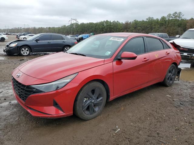 Image 1 of 2022 HYUNDAI ELANTRA SEL 2022 with VIN 5NPLS4AG1NH062706