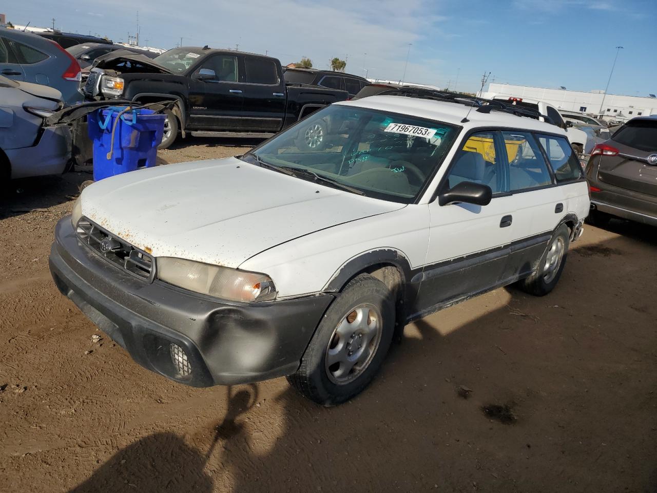 Image 1 of 1996 SUBARU LEGACY OUTBACK 1996 with VIN 4S3BG685XT7382735