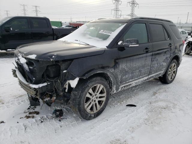 Image 1 of 2018 FORD EXPLORER XLT 2018 with VIN 1FM5K8D8XJGA21957