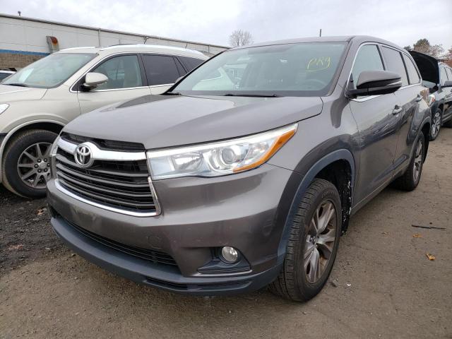 Изображение 1 2016 TOYOTA HIGHLANDER LE 2016 с VIN 5TDBKRFH4GS281134