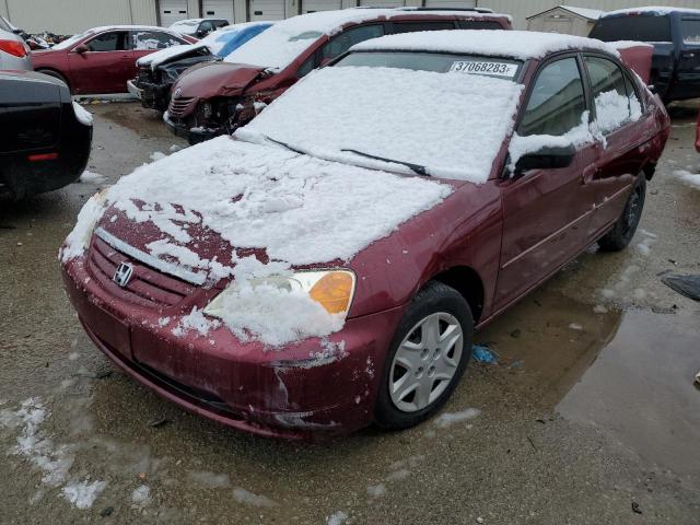 Image 1 of 2003 HONDA CIVIC LX 2003 with VIN 2HGES16593H551389