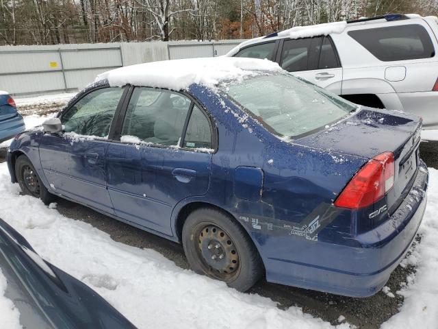 Изображение 2 2005 HONDA CIVIC LX 2005 с VIN 2HGES16565H607257