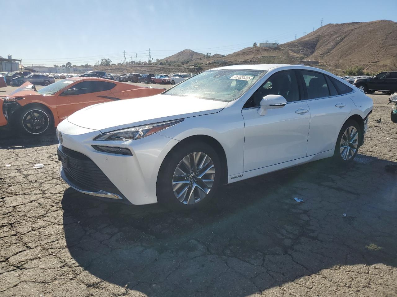 Image 1 of 2021 TOYOTA MIRAI XLE 2021 with VIN JTDAAAAA8MA000195