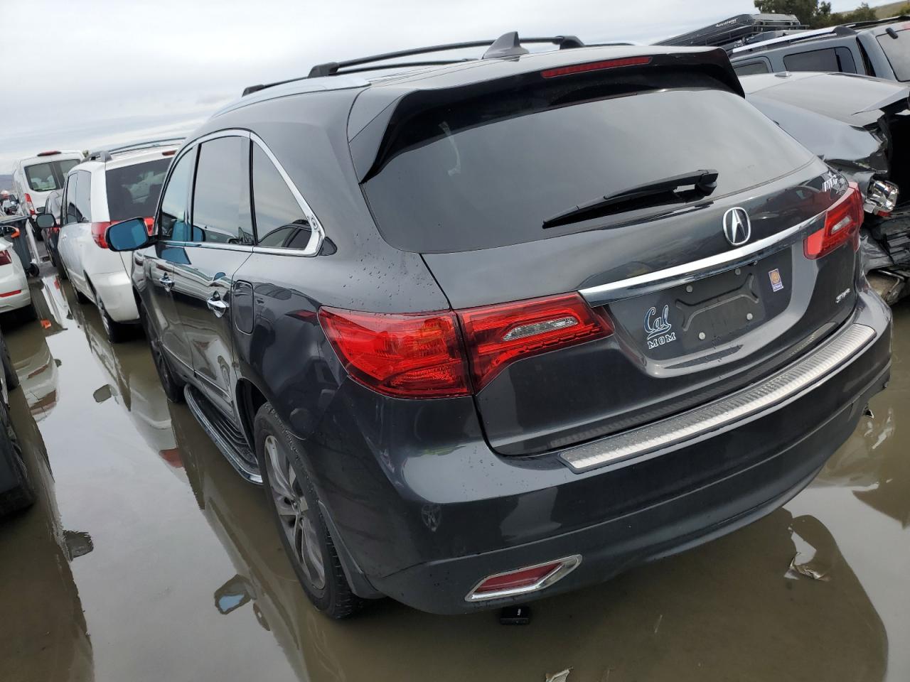 Image 2 of 2015 ACURA MDX TECHNOLOGY 2015 with VIN 5FRYD4H46FB016654