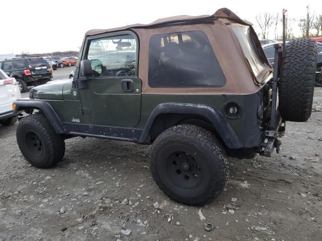 Image 2 of 2006 JEEP WRANGLER X 2006 with VIN 1J4FA39S36P756414