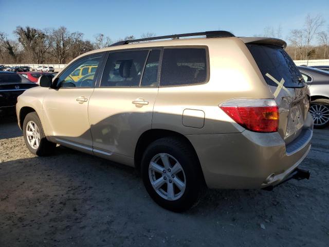 Image 2 of 2010 TOYOTA HIGHLANDER SE 2010 with VIN 5TDJK3EH4AS020748