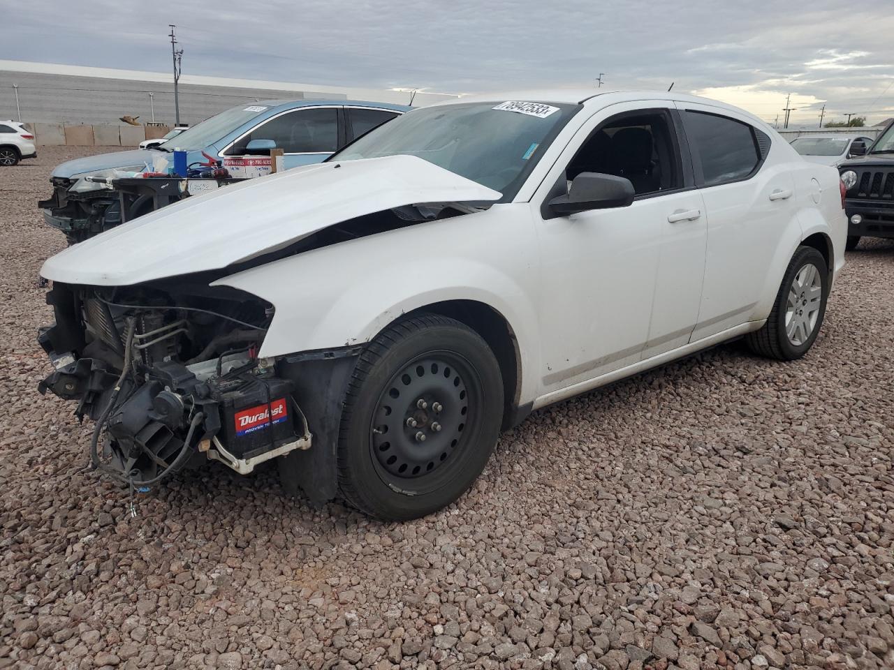 Obraz 1 z 2014 DODGE AVENGER SE 2014 z VIN 1C3CDZAB6EN110507