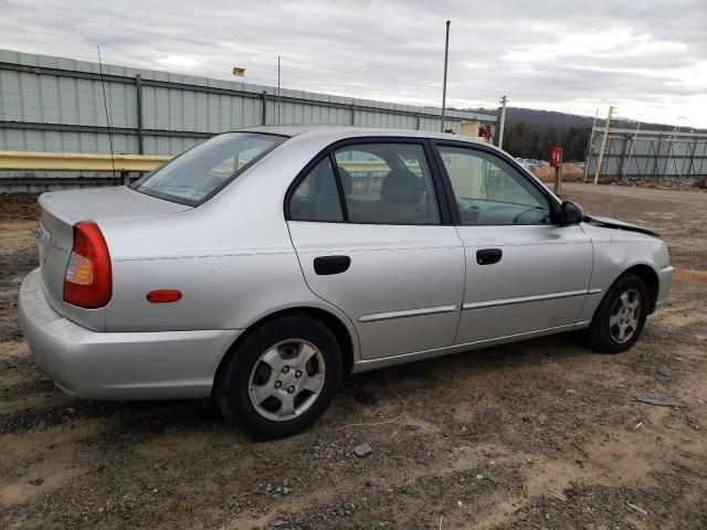 Изображение 3 2000 HYUNDAI ACCENT GL 2000 с VIN KMHCG45G8YU044589