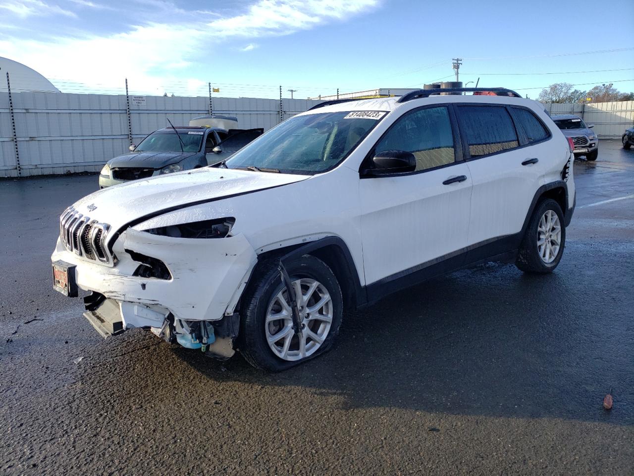 Obraz 1 z 2017 JEEP CHEROKEE SPORT 2017 z VIN 1C4PJLAB9HW593041