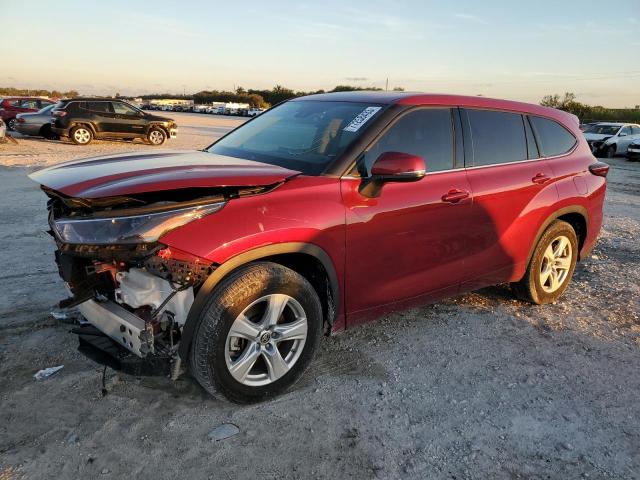 Image 1 of 2022 TOYOTA HIGHLANDER L 2022 with VIN 5TDZZRAH4NS542549