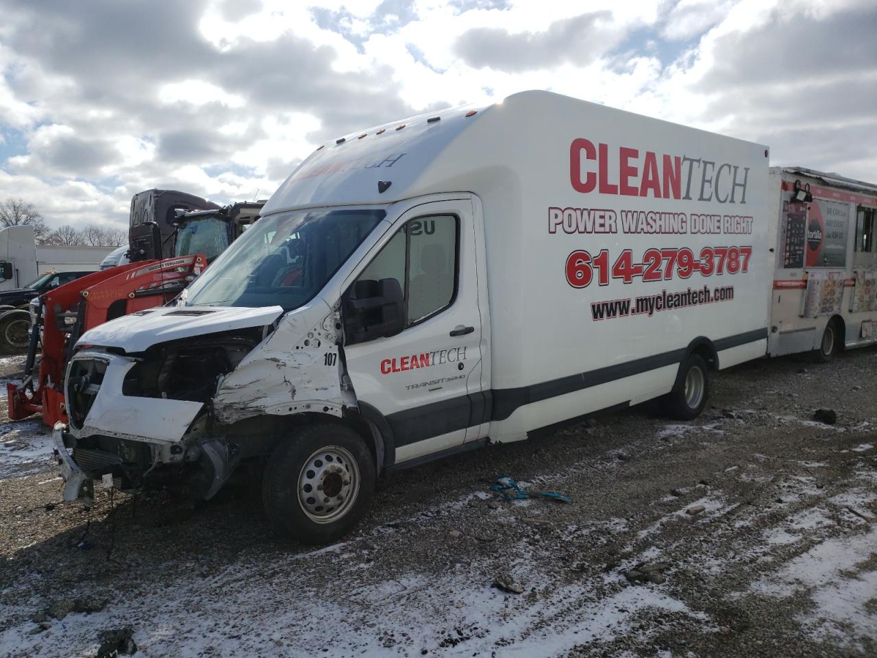 Image 1 of 2021 FORD TRANSIT T-350 HD 2021 with VIN 1FDWU6PGXMKA08018