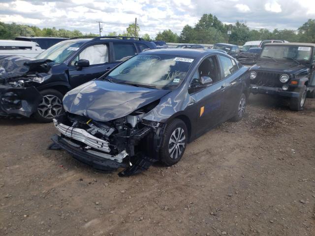 Изображение 2 2020 TOYOTA PRIUS LE 2020 с VIN JTDL9RFU8L3014703