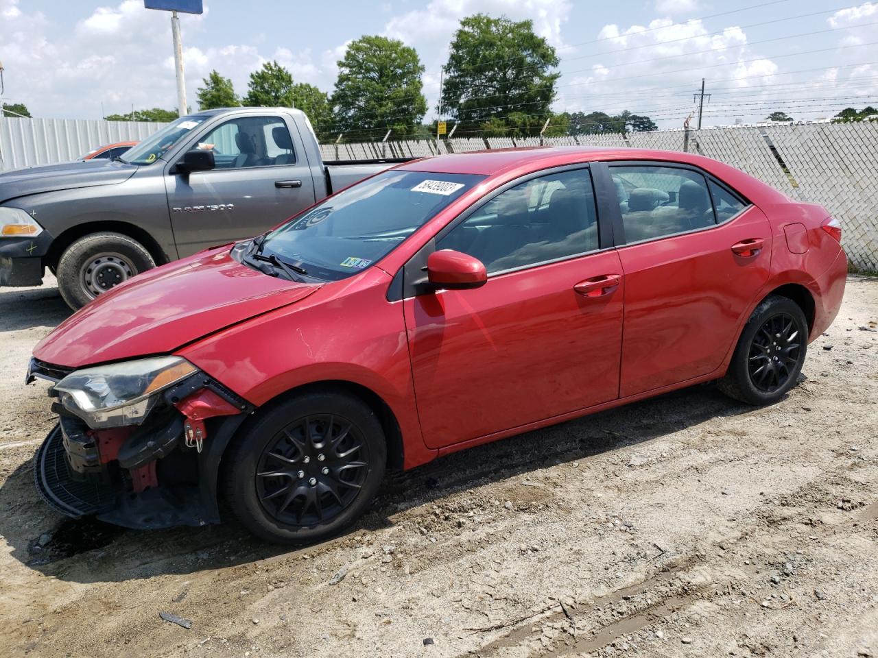 Obraz 1 z 2015 TOYOTA COROLLA L 2015 z VIN 2T1BURHE7FC321176