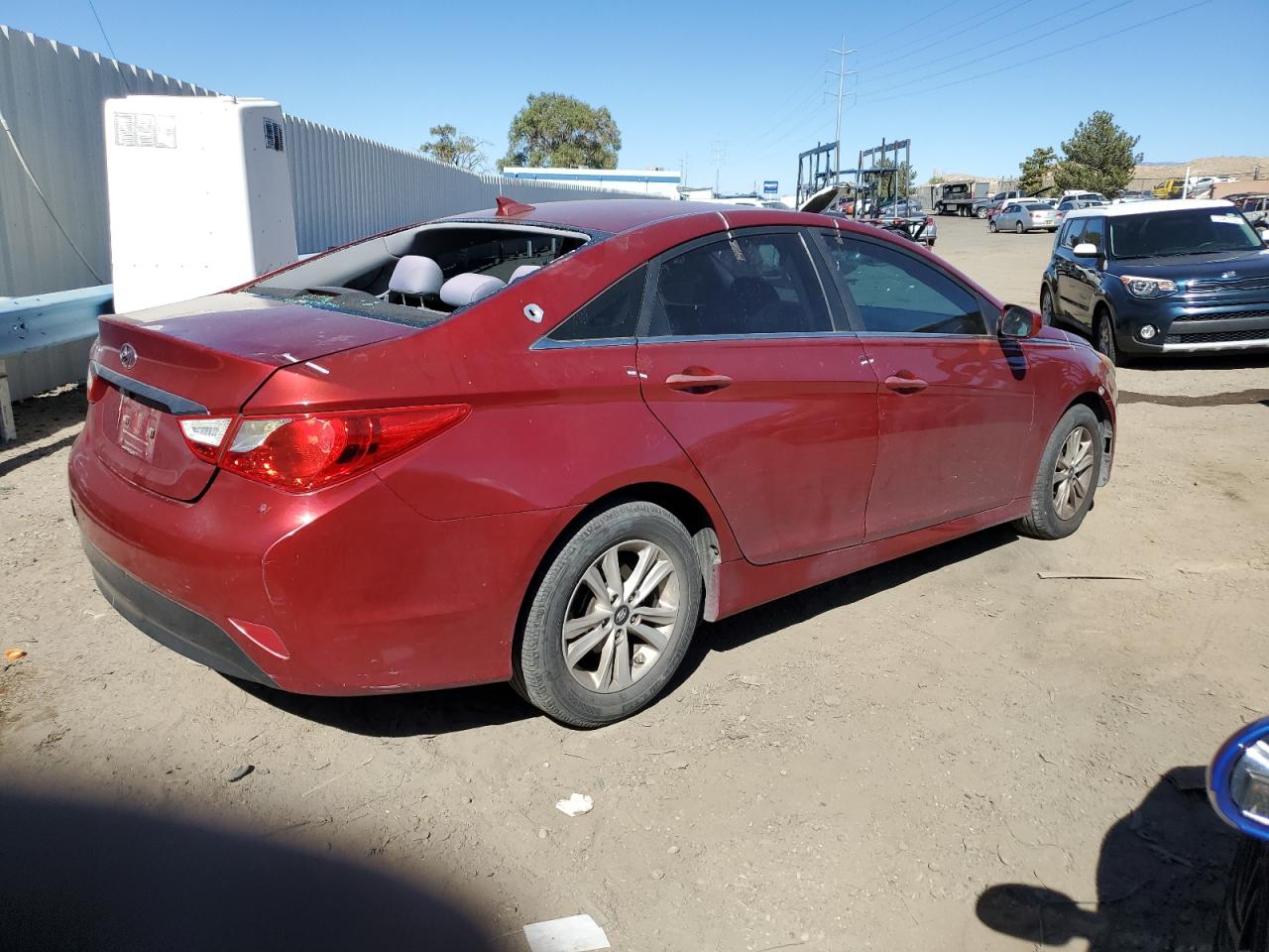 Image 3 of 2014 HYUNDAI SONATA GLS 2014 with VIN 5NPEB4AC0EH851189