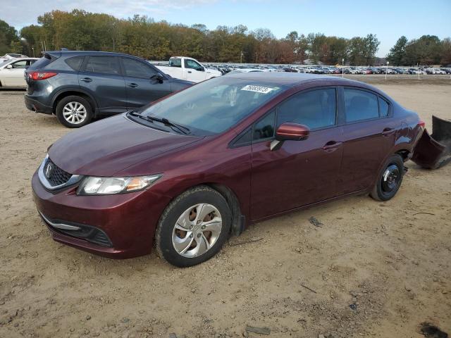 Image 1 of 2015 HONDA CIVIC LX 2015 with VIN 19XFB2F51FE111126