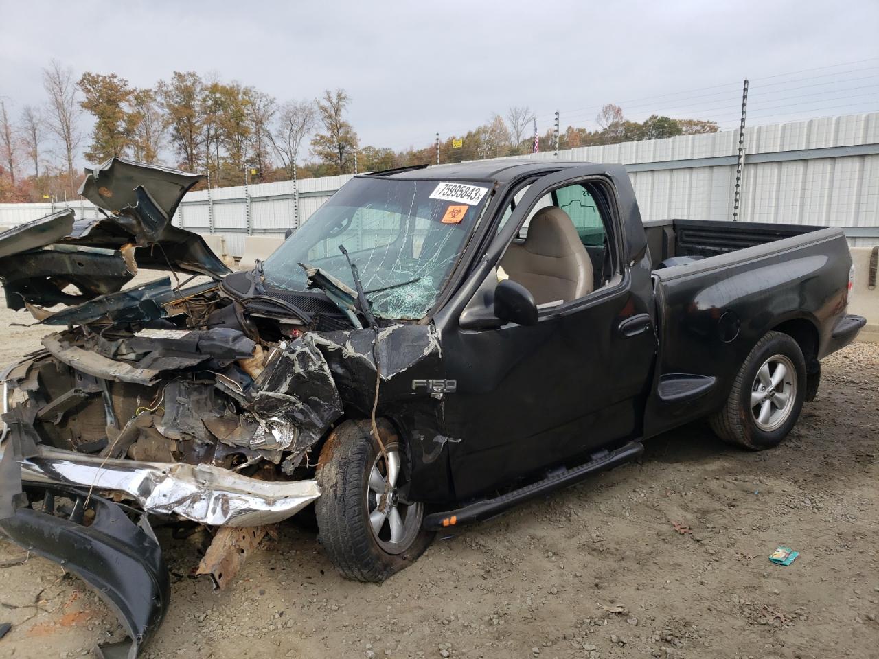 Image 1 of 2000 FORD F150  2000 with VIN 1FTZF0722YKA50489