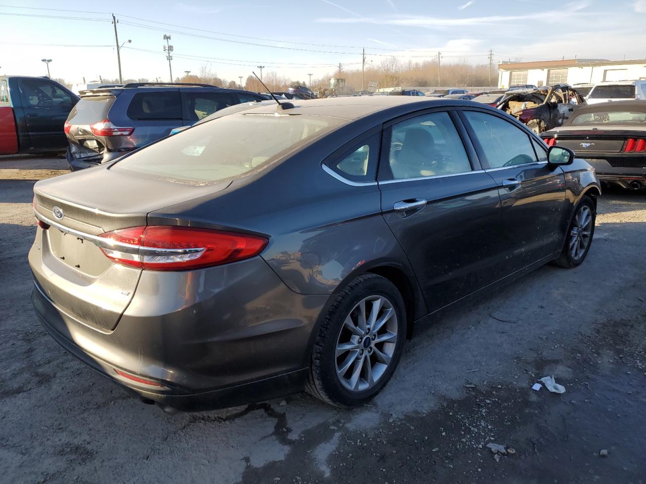 Image 3 of 2017 FORD FUSION SE 2017 with VIN 3FA6P0H74HR126144