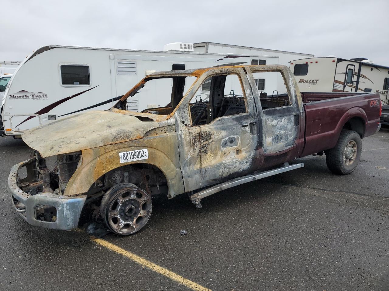 Obraz 1 z 2012 FORD F350 SUPER DUTY 2012 z VIN 1FT8W3BT3CEB22174