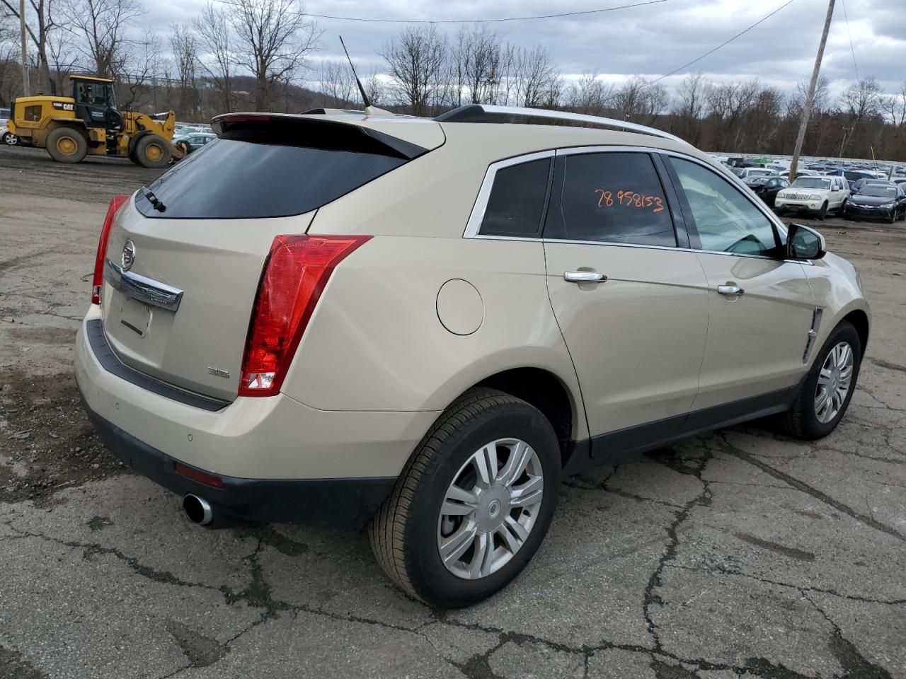 Image 3 of 2012 CADILLAC SRX LUXURY COLLECTION 2012 with VIN 3GYFNDE32CS507480
