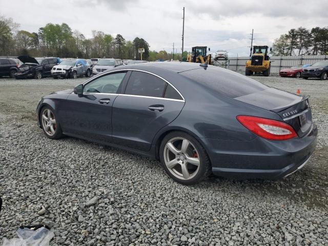 Image 2 of 2014 MERCEDES-BENZ CLS 550 2014 with VIN WDDLJ7DB3EA106531