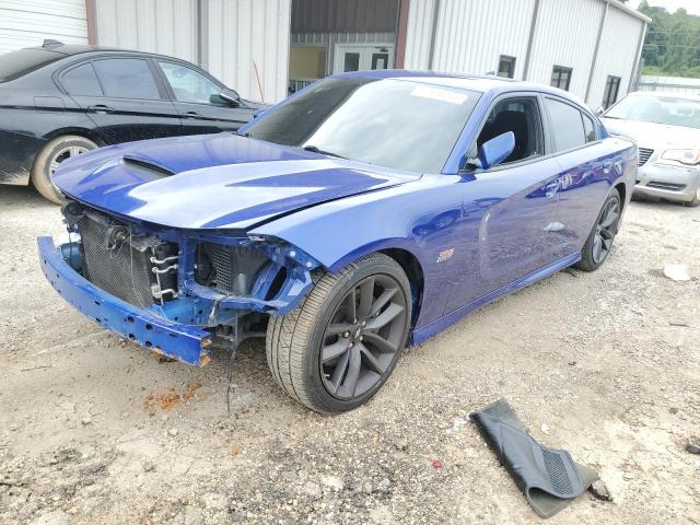 Image 1 of 2019 DODGE CHARGER SCAT PACK 2019 with VIN 2C3CDXGJ3KH650338