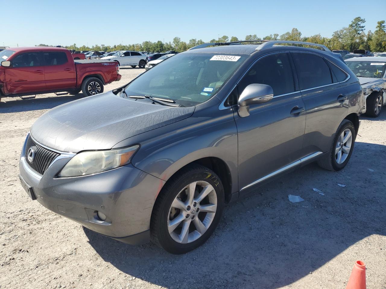 Obraz 1 z 2012 LEXUS RX 350 2012 z VIN 2T2ZK1BA3CC068571