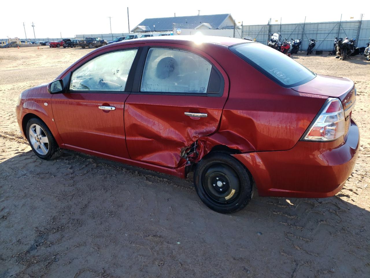 Obraz 2 z 2008 CHEVROLET AVEO LT 2008 z VIN KL1TG56648B200260