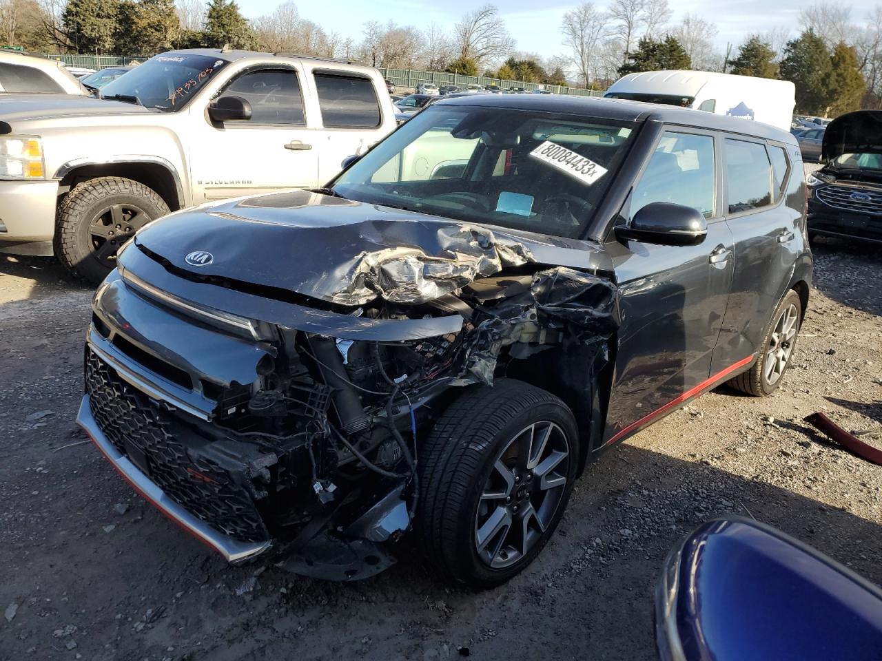 Image 1 of 2020 KIA SOUL GT-LINE TURBO 2020 with VIN KNDJ53AF2L7005819
