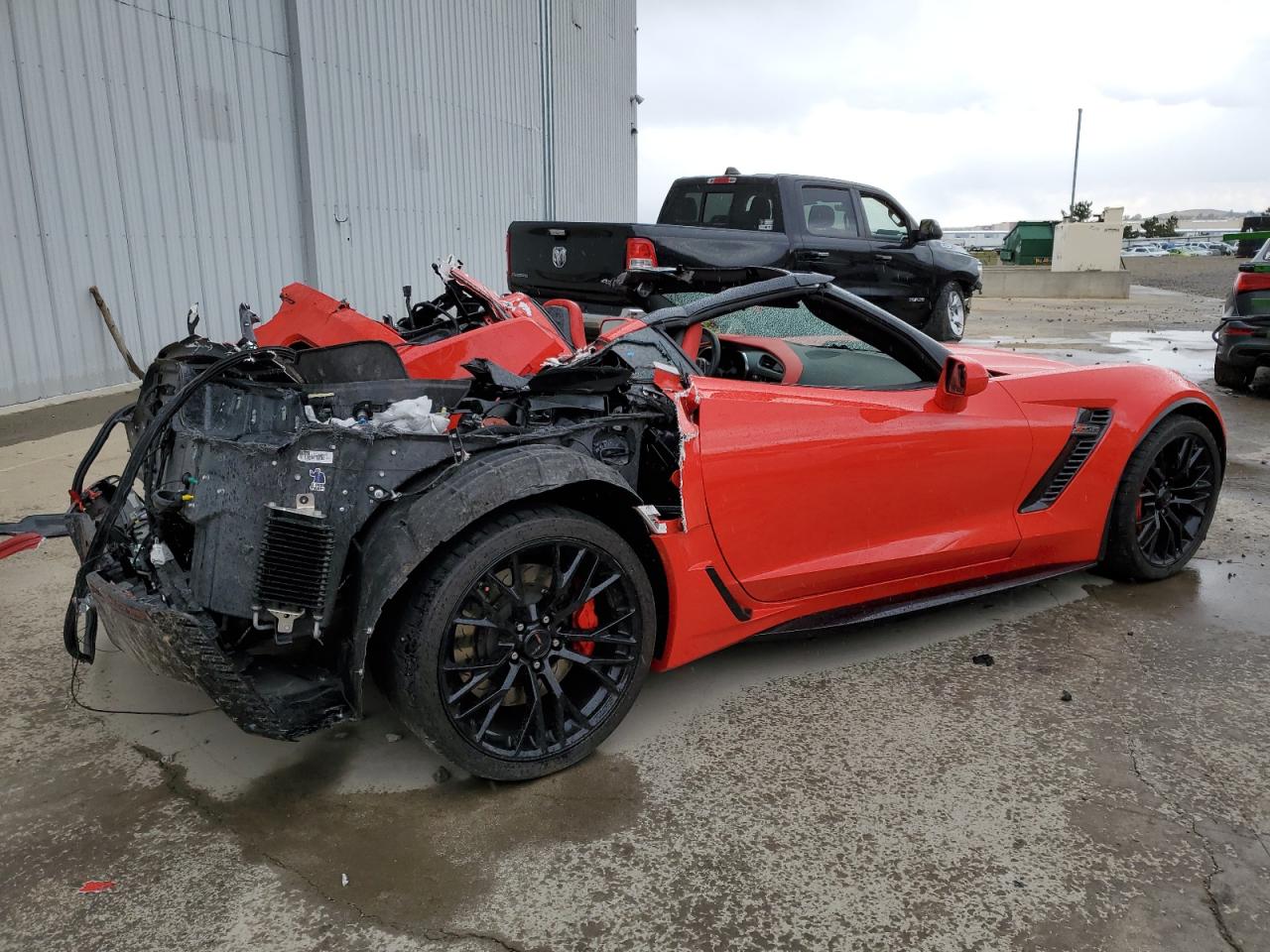 Obraz 3 z 2017 CHEVROLET CORVETTE Z06 3LZ 2017 z VIN 1G1YT2D64H5603285
