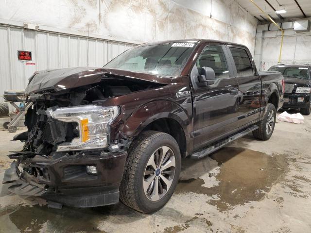 Image 1 of 2019 FORD F150 SUPERCREW 2019 with VIN 1FTEW1E5XKFB01495