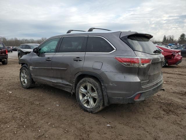 Изображение 2 2014 TOYOTA HIGHLANDER LIMITED 2014 с VIN 5TDDKRFH5ES033075