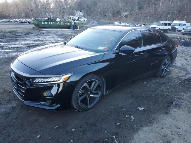 Image 1 of 2021 HONDA ACCORD SPORT 2021 with VIN 1HGCV2F3XMA015618