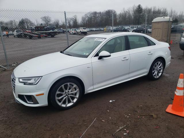 Image 1 of 2019 AUDI A4 PREMIUM PLUS 2019 with VIN WAUENAF42KA013625