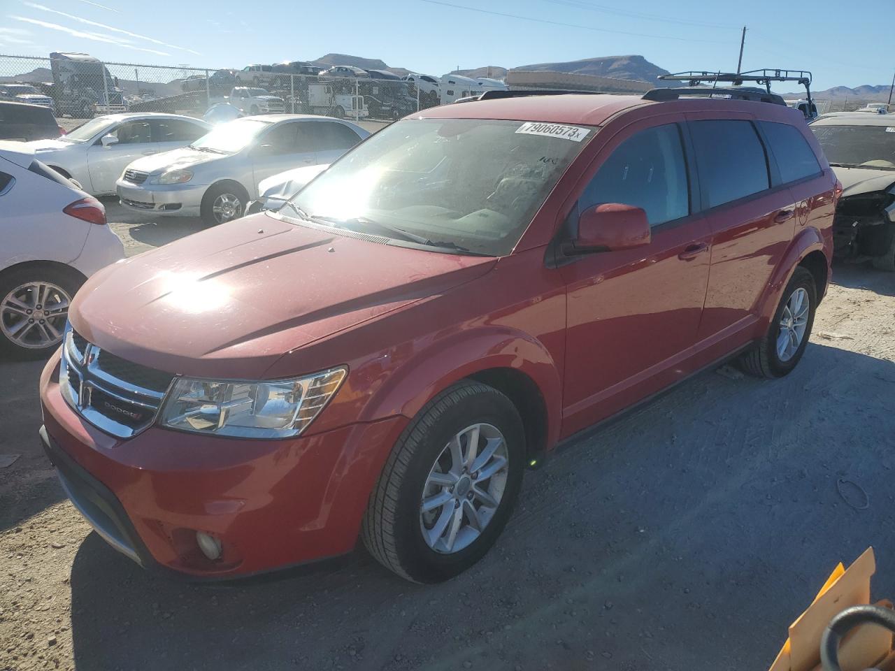 Image 1 of 2014 DODGE JOURNEY SXT 2014 with VIN 3C4PDDBG3ET268975