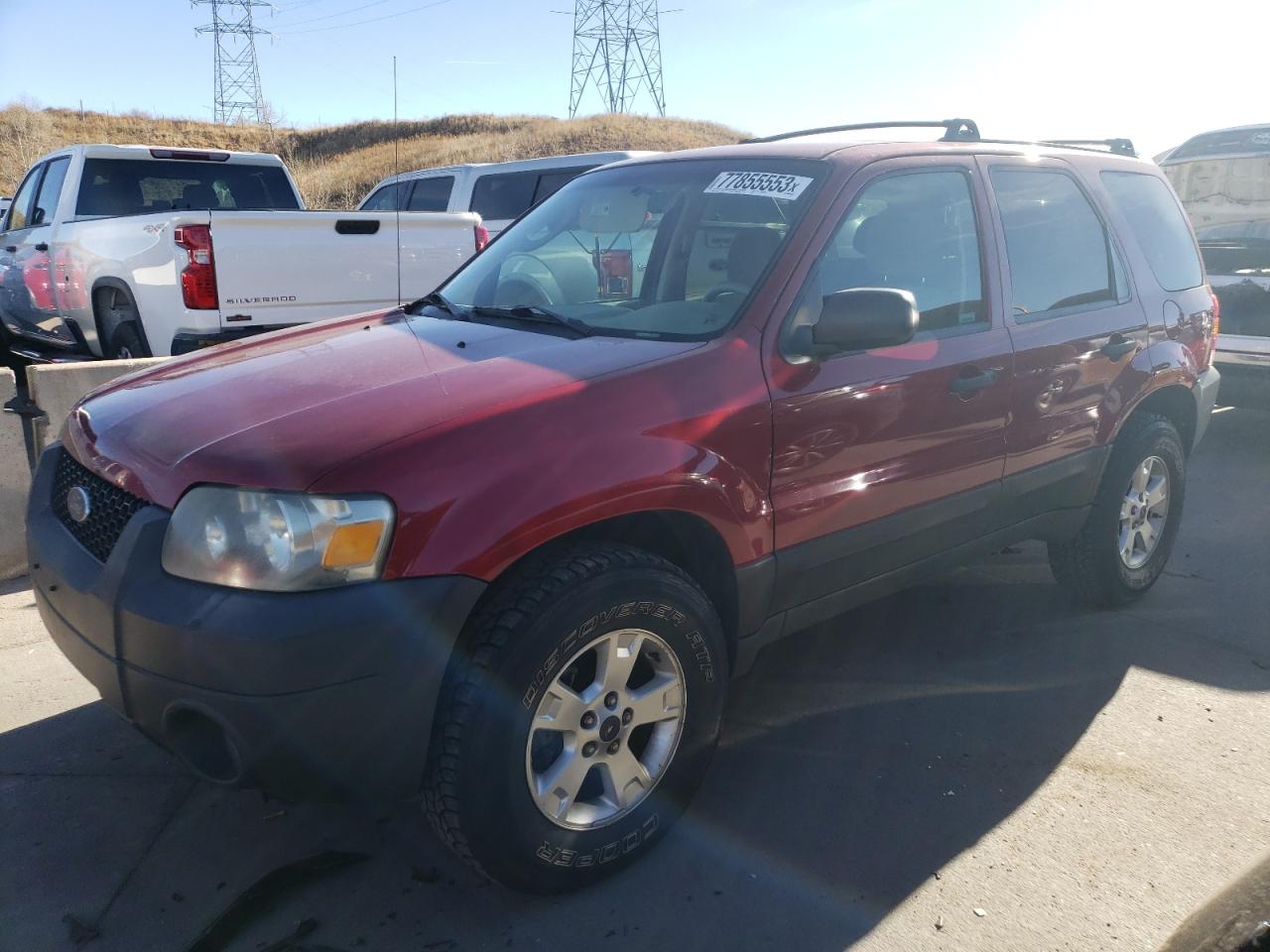 Image 1 of 2006 FORD ESCAPE XLT 2006 with VIN 1FMYU93176KC71887