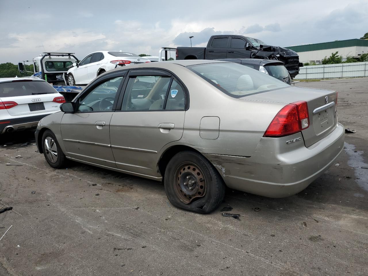 Image 2 of 2003 HONDA CIVIC LX 2003 with VIN 2HGES16563H544335