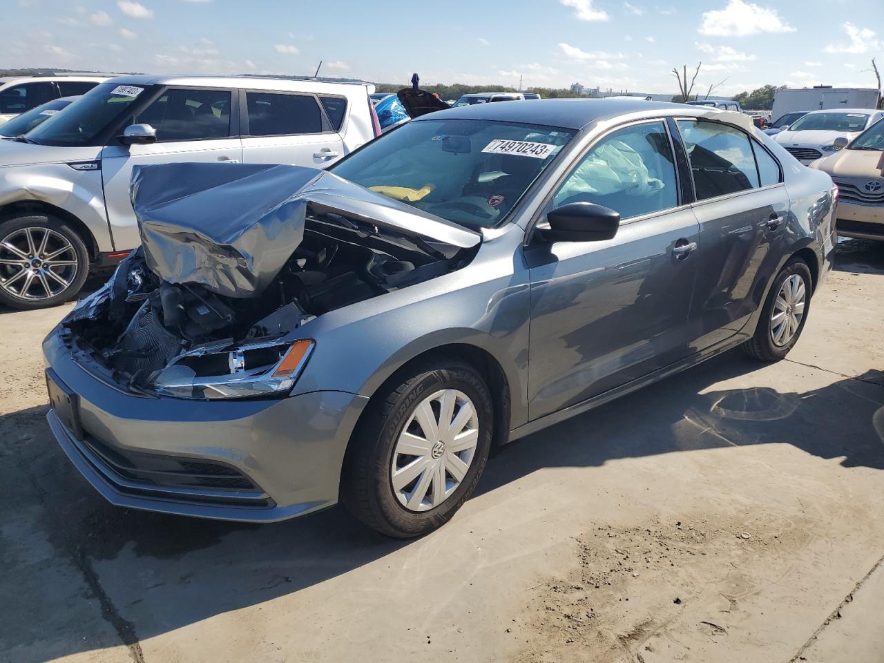 Image 1 of 2016 VOLKSWAGEN JETTA S 2016 with VIN 3VW267AJ4GM413213