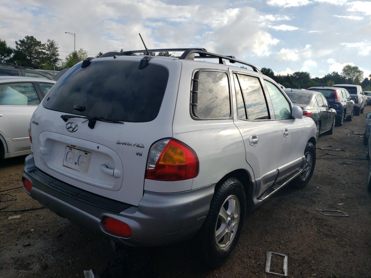 Изображение 3 2004 HYUNDAI SANTA FE GLS 2004 с VIN KM8SC13D04U845896