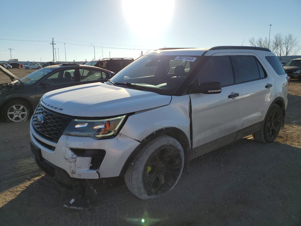 Изображение 1 2019 FORD EXPLORER SPORT 2019 с VIN 1FM5K8GT2KGA88912