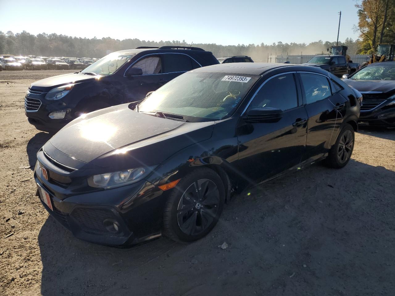 Image 1 of 2017 HONDA CIVIC EXL 2017 with VIN SHHFK7H71HU201321