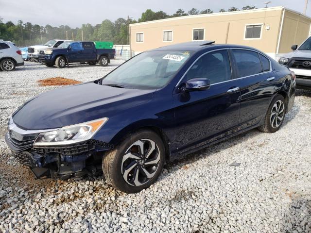 Image 1 of 2017 HONDA ACCORD EXL 2017 with VIN 1HGCR2F81HA114527