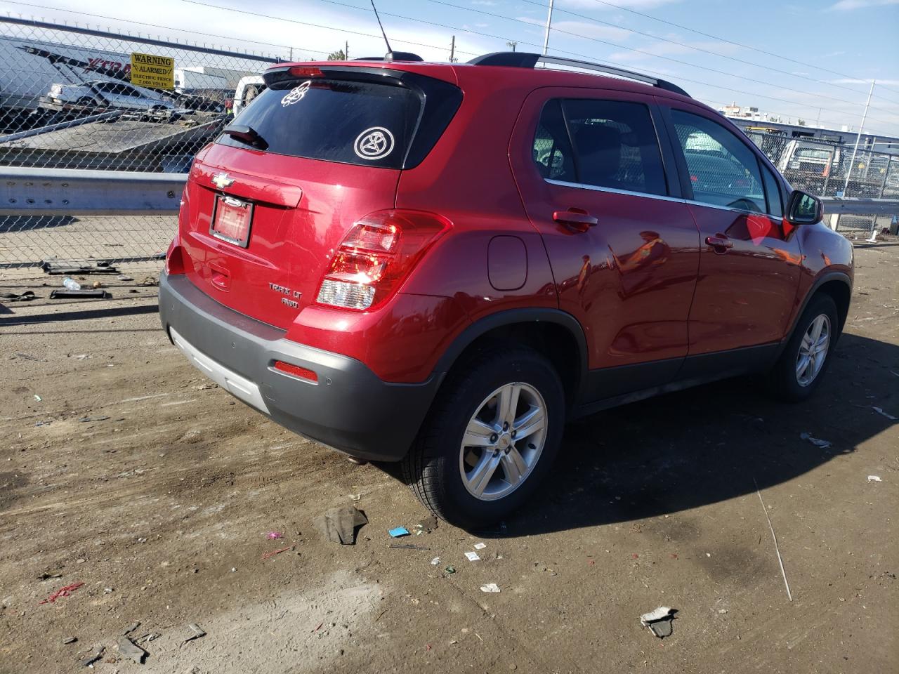 Obraz 3 z 2015 CHEVROLET TRAX 1LT 2015 z VIN KL7CJRSB8FB176964