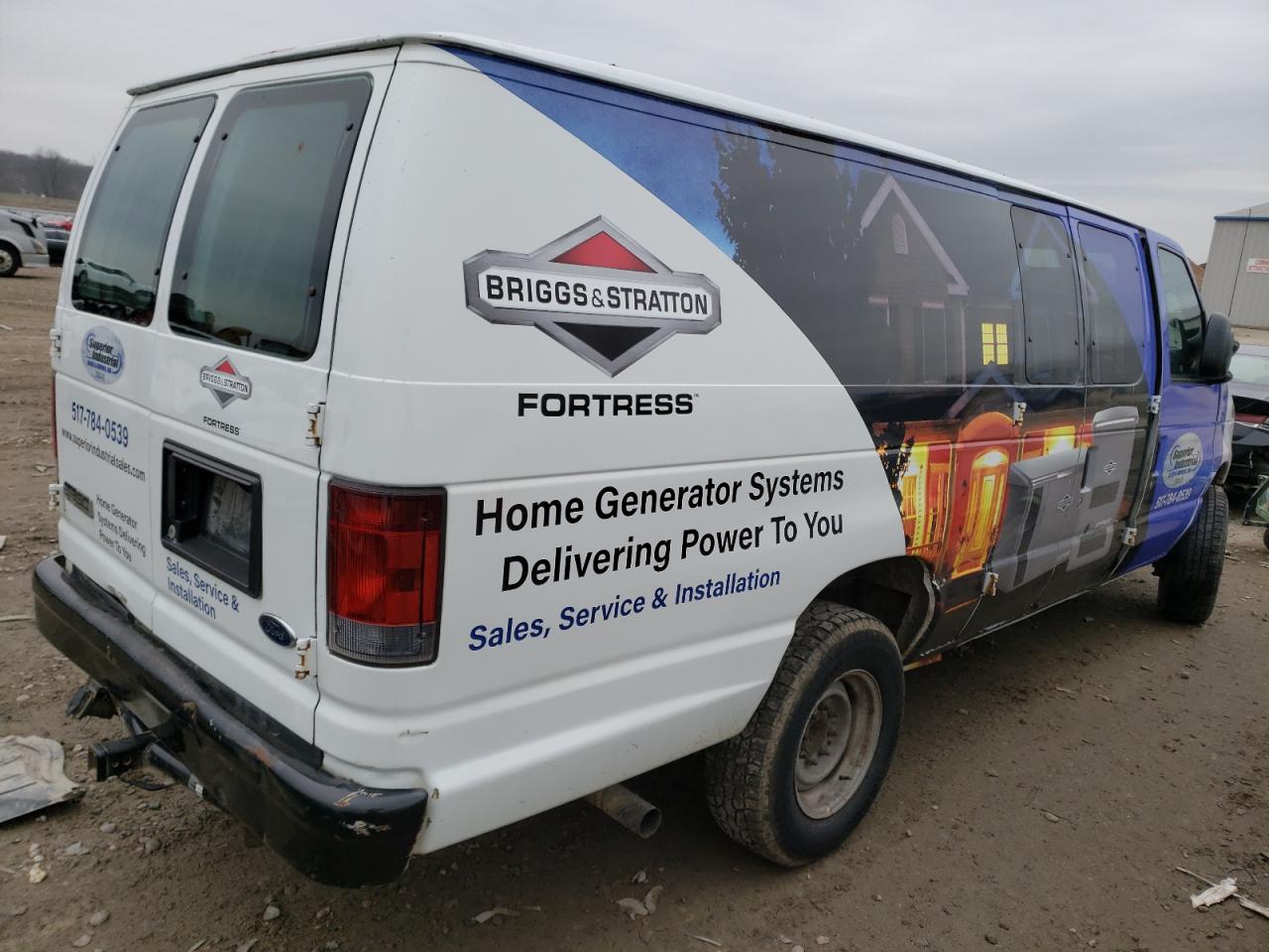 Изображение 3 2011 FORD ECONOLINE E350 SUPER DUTY VAN 2011 с VIN 1FTSS3EL9BDB29910
