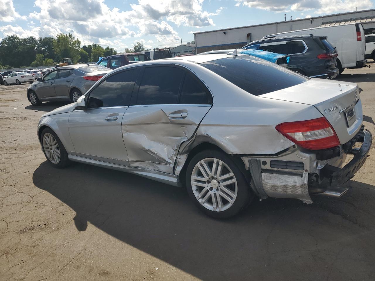 Obraz 2 z 2009 MERCEDES-BENZ C 300 2009 z VIN WDDGF54X39R077820