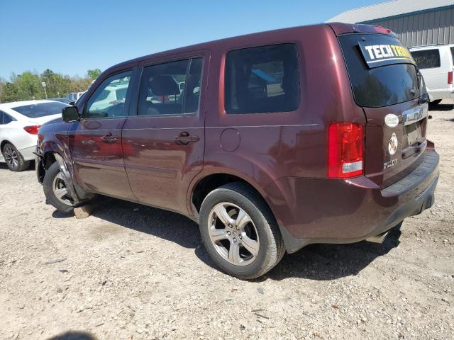 Изображение 2 2013 HONDA PILOT EX 2013 с VIN 5FNYF3H4XDB012609