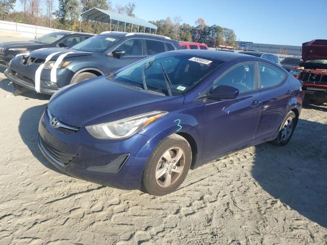 Image 1 of 2014 HYUNDAI ELANTRA SE 2014 with VIN 5NPDH4AE7EH537728