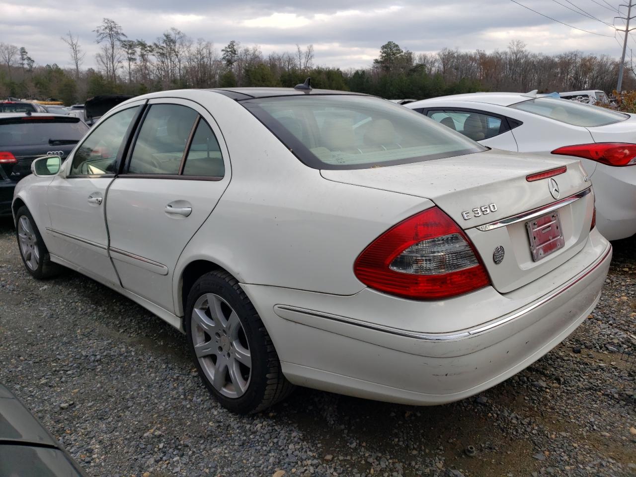 Image 2 of 2008 MERCEDES-BENZ E 350 4MATIC 2008 with VIN WDBUF87X98B340215